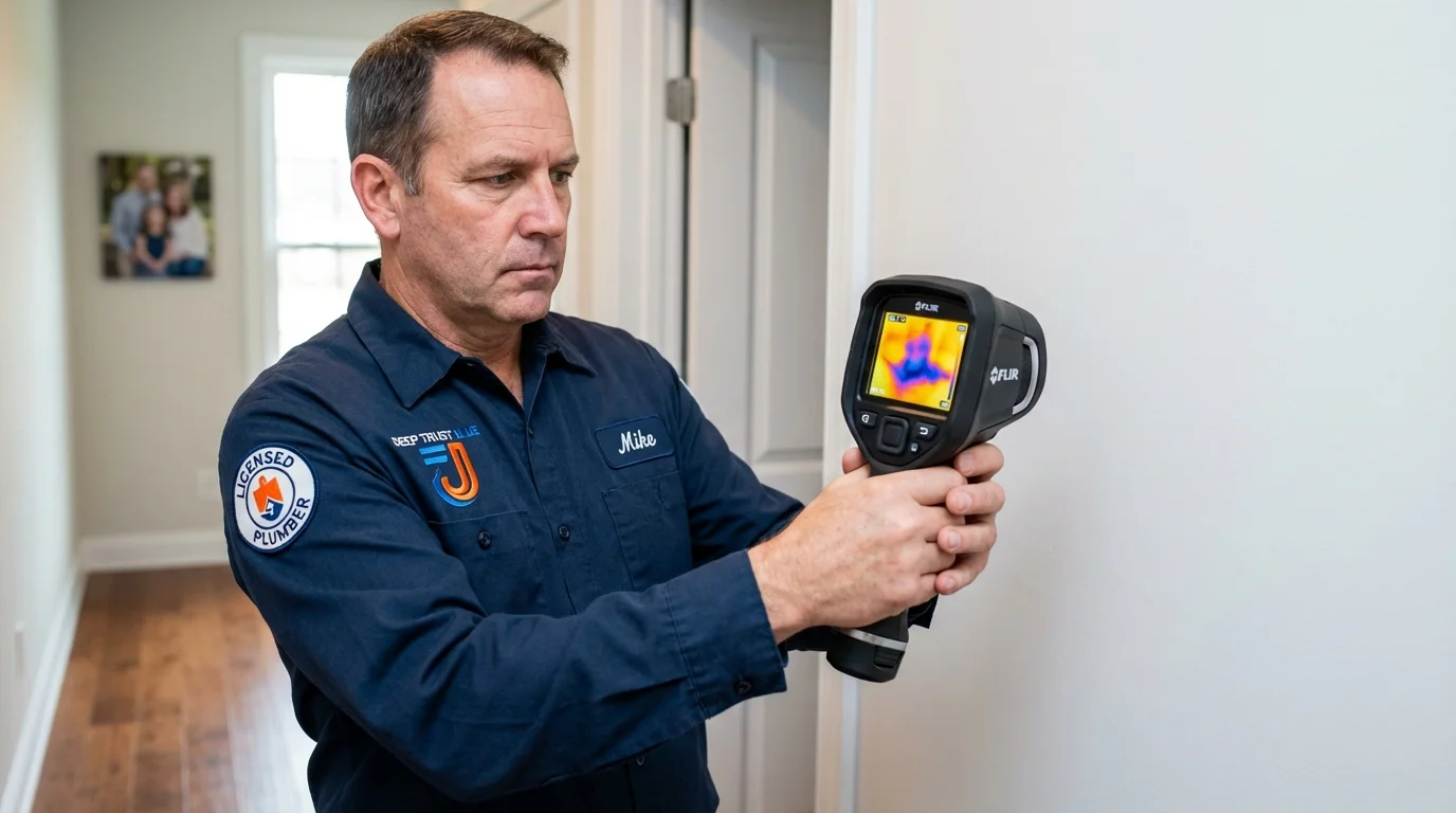 Thermal imaging leak detection by Johns Plumbing LLC in Caguas